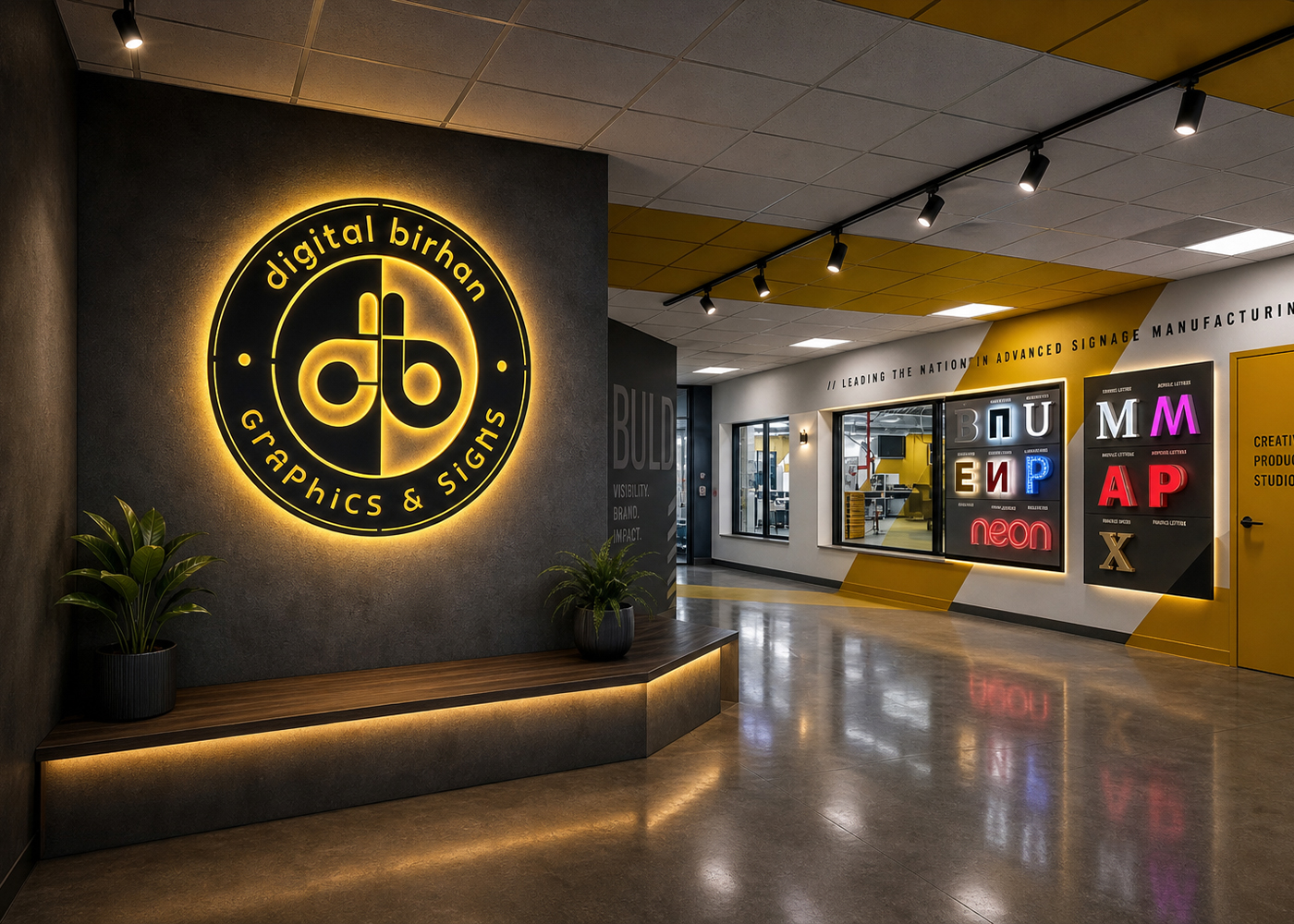 Digital Birhan showroom and studio, Bole Subcity, Addis Ababa